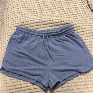 Women's Blue Casual Shorts